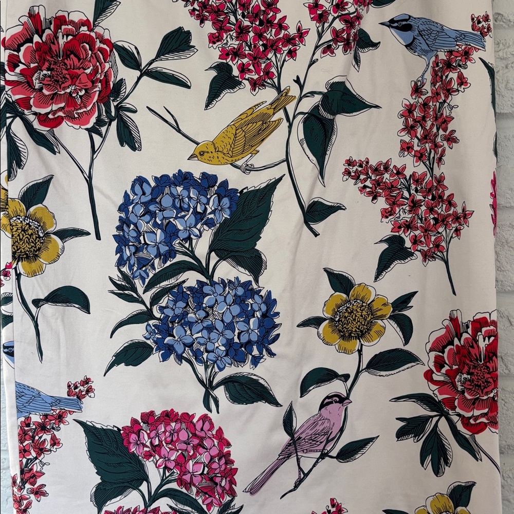 Boden Emilie Botanical Pencil Skirt Size 12 - Picture 4 of 8